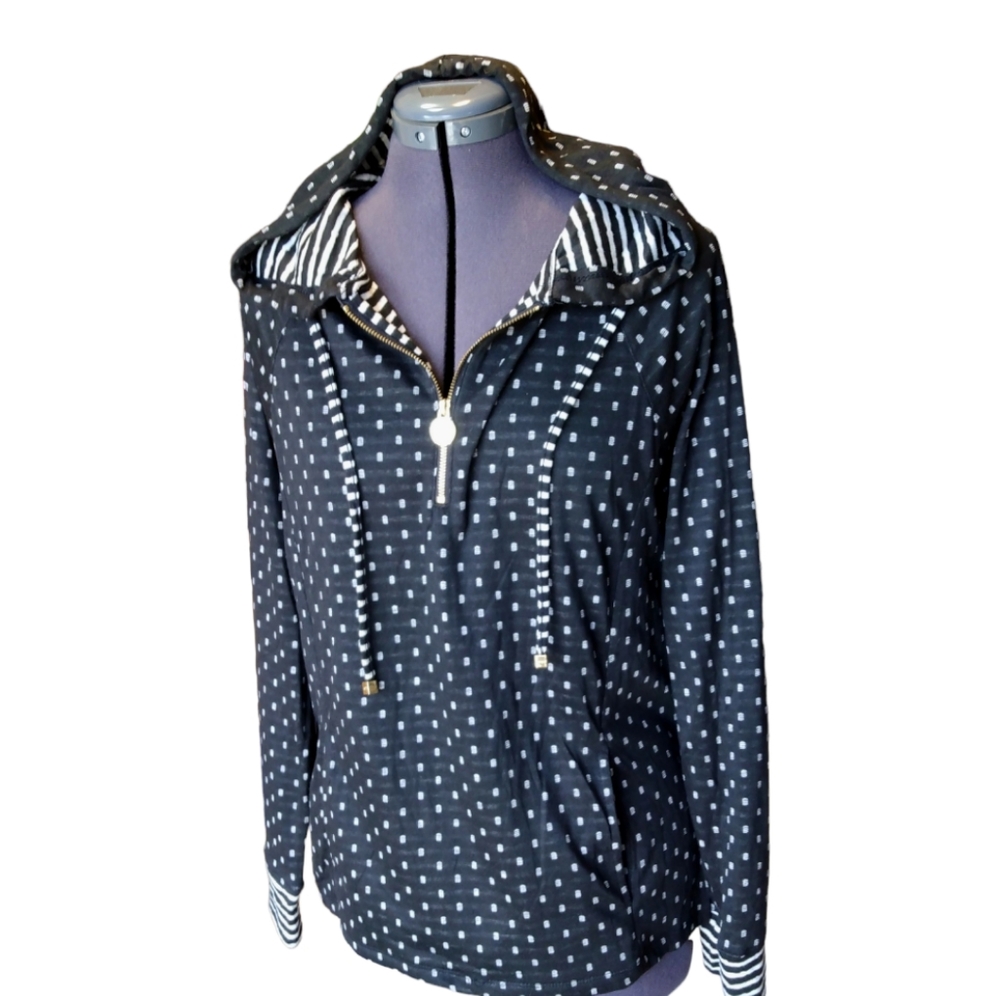 Jones New York Signature, sweater, navy, Small